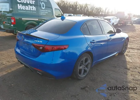 2017 Alfa Romeo Giulia Awd from USA, damaged, VIN ZARFAEDN1H7558720